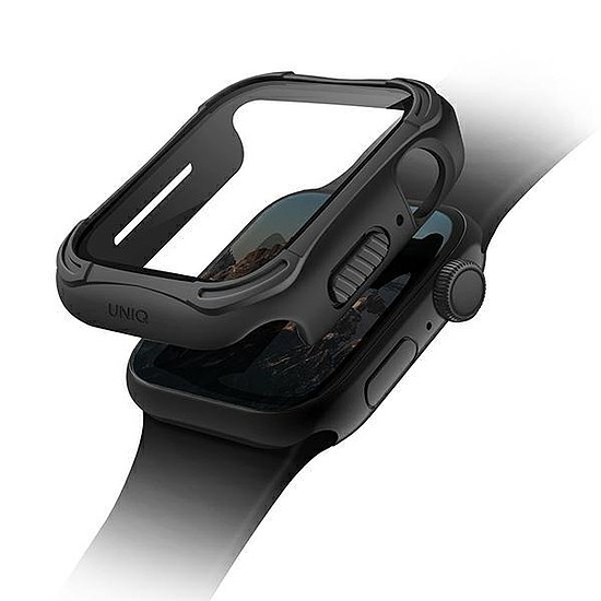 UNIQ előlap Torres Apple Watch Series 4/5/6/SE 40mm. czarny/midnight black