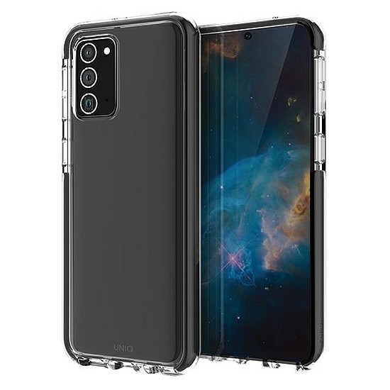 UNIQ etui Combat Samsung Note 20 N980 czarny/karbonfekete