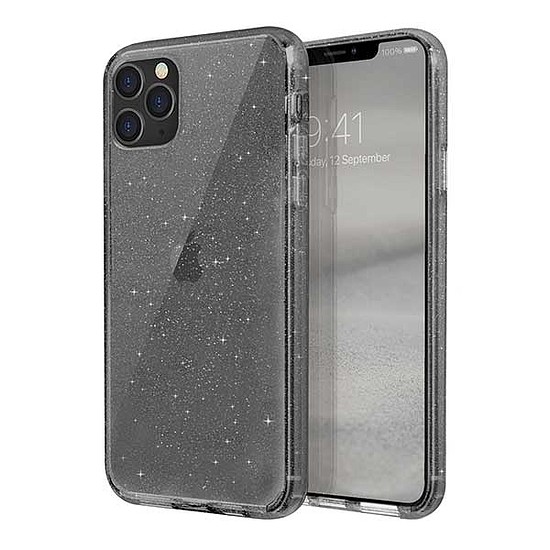 UNIQ etui LifePro Tinsel iPhone 11 Pro Max czarny/vapour füst