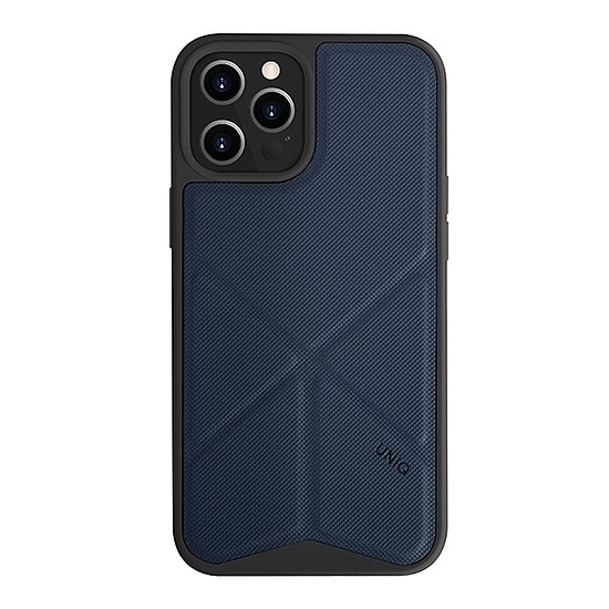 UNIQ etui Transforma iPhone 12 Pro Max 6,5" niebieski/elektromos kék