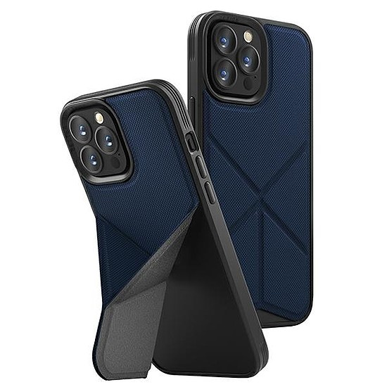 UNIQ Etui Transforma iPhone 13 Pro / 13 6,1" niebieski/elektromos kék MagSafe