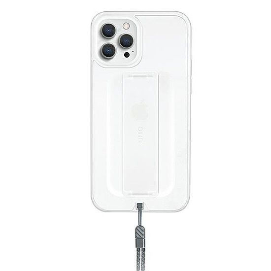 UNIQ Heldro iPhone 12 Pro Max 6,7"-es biały/natural frost Antimikrobiális