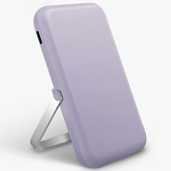 Uniq Hoveo mágneses külső akkumulátor 5000mAh USB-C 20W PD - lila