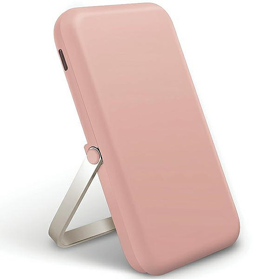 Uniq Hoveo mágneses külső akkumulátor 5000mAh USB-C 20W PD - rózsaszín