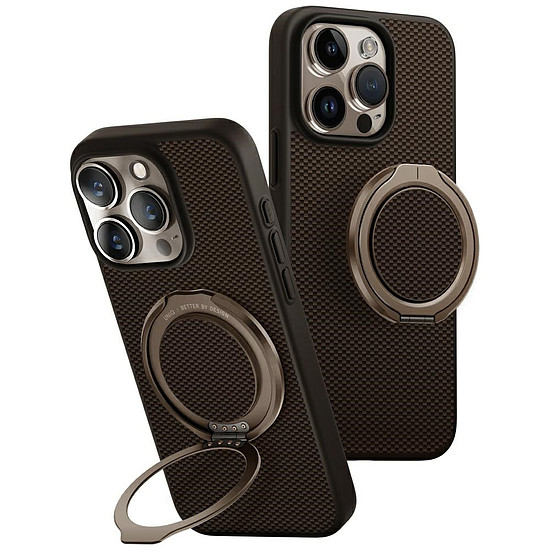 Uniq Keva Air Magclick töltőtok GripFit iPhone 16 Próhoz - barna