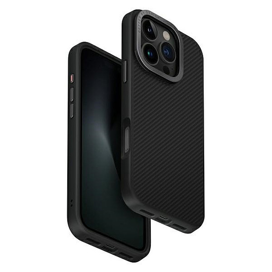 Uniq Keva Max Magclick töltőtok iPhone 16 Próhoz - fekete