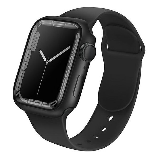 Uniq Legion tok Apple Watch Series 7/8/ /9 41mm-hez, fekete/fekete