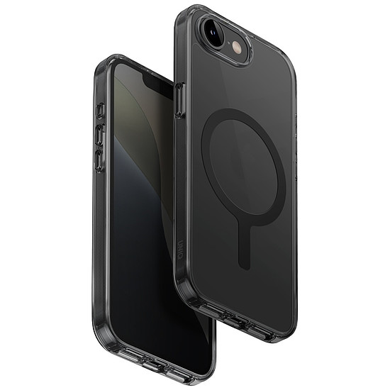 Uniq LifePro Magclick töltőtok iPhone 16e-hez - fekete