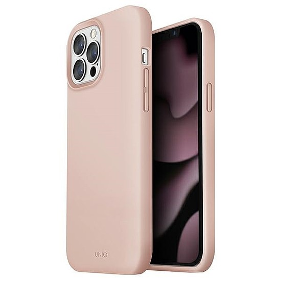 UNIQ Lino iPhone 13 Pro Max 6,7" rózsaszín/pirosító rózsaszín