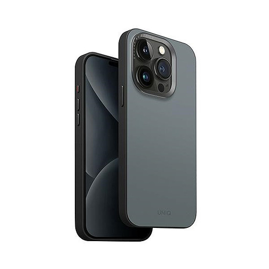 Uniq Lyden DS iPhone 15 Pro Max 6.7" Magclick töltőtok kék-fekete/mosott kék-fekete