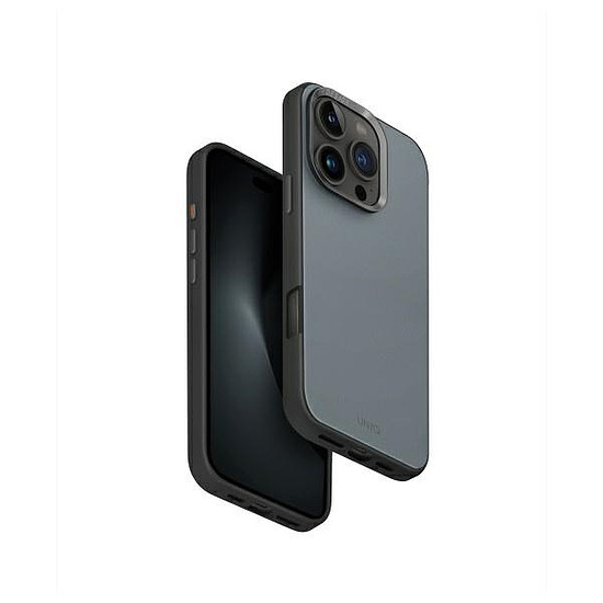 Uniq Lyden DS iPhone 16 Pro 6.3" Magclick töltőtok kék-fekete/mosott kék-fekete