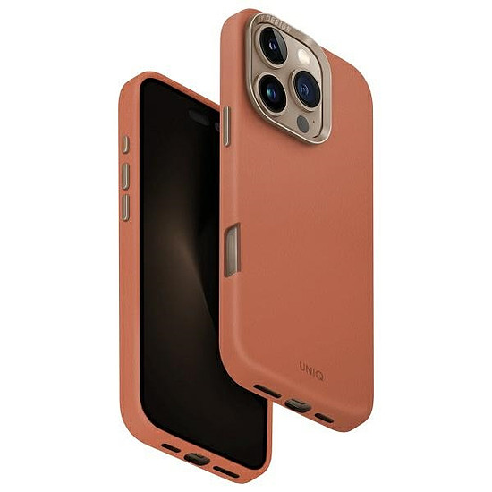 Uniq Lyden iPhone 16 Pro 6.3" tok Magclick Charging terrakotta