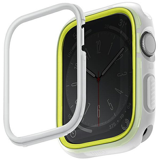 Uniq Moduo tok Apple Watch 45/44mm-hez, lime-fehér