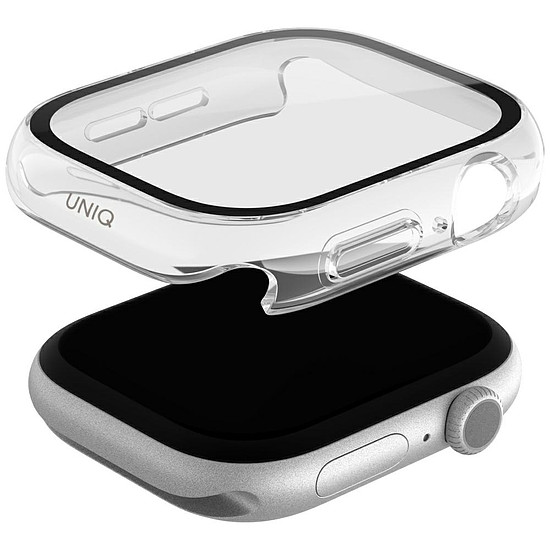 Uniq Nautic tok Apple Watch 46mm-hez - átlátszó
