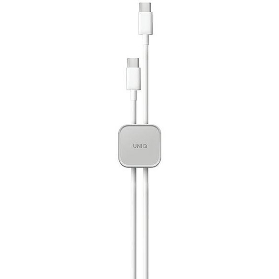 Uniq Pod öntapadós kábelrendező, 8 db-os készlet, szürke/krétaszürke