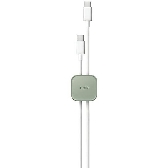 Uniq Pod öntapadós kábelrendező, 8 db-os készlet, zöld/ködzöld