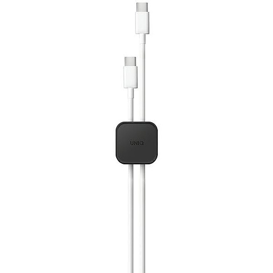 Uniq Pod öntapadós kábelrendező, 8 db-os szett, sötétszürke/szürke