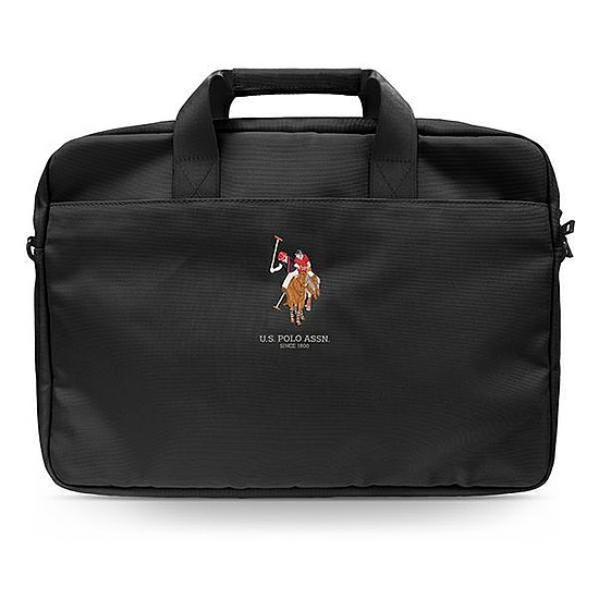 US Polo Bag USCB15PUGFLBK 16" fekete