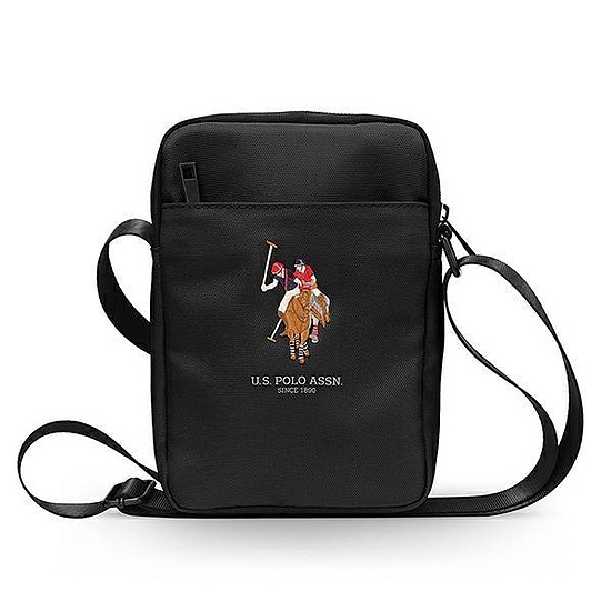 US Polo Bag USTB8PUGFLBK 8" fekete