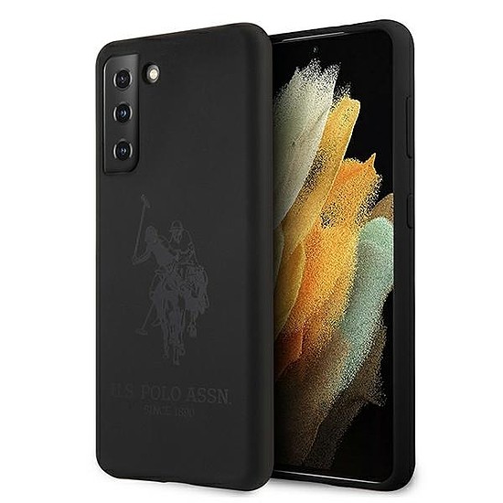US Polo USHCS21MSLHRTBK S21+ G996 czarny/fekete szilikon tónusú