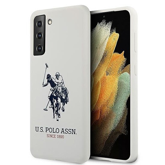 US Polo USHCS21SSLHRWH S21 G991 biały/fehér szilikon logó