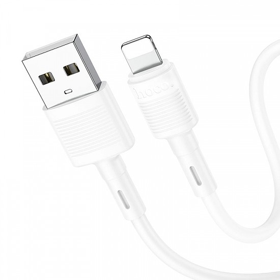 USB-A - Lightning kábel Hoco X83 Victory, 18W, 2.4A, 1m, fehér