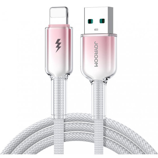 USB-A - Lightning kábel Joyroom S-A42, 18W, 3A, 1.2m, fehér
