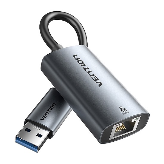 USB-A + USB-C adapter Gigabit Ethernet csatlakozóval, 0,15 m (CFQHB)