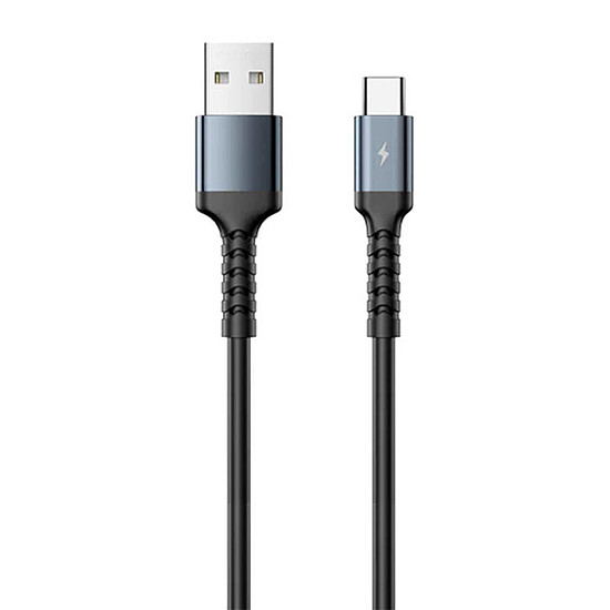 USB-C kábel Remax Kayla II, RC-C008, 1m, fekete (RC-C008 A-C black)