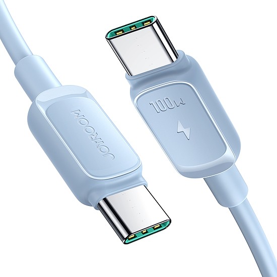 USB C - USB C kábel 100 W 1,2 m Joyroom S-CC100A14 - kék