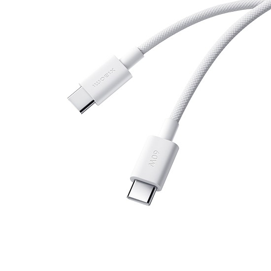USB-C - USB-C kábel Xiaomi, 60W, 6A, 1m, fehér BHR0878GL