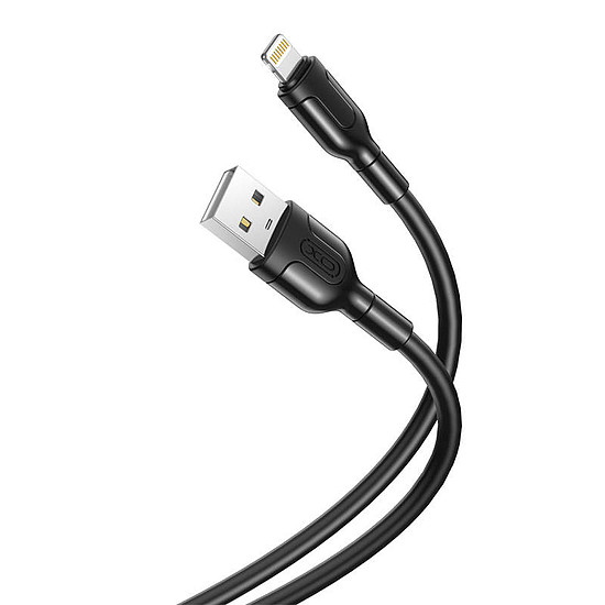 USB-kábel a Lightning XO NB212-hez, 2,1A 1m, fekete (045813)