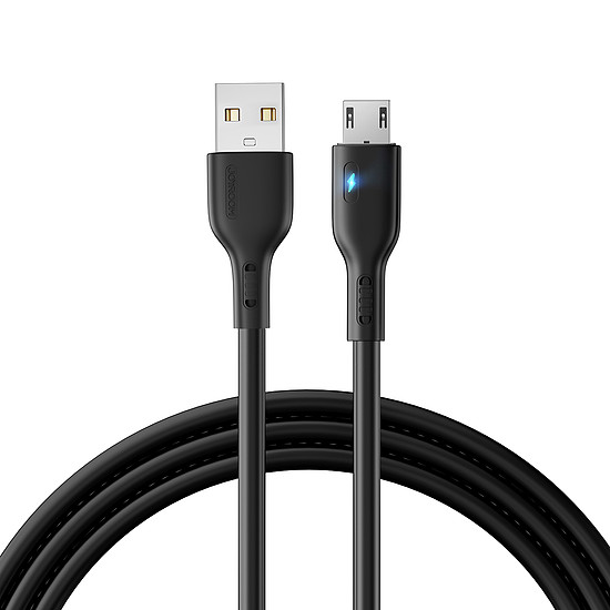 USB kábel - micro USB 2.4A 2m Joyroom S-UM018A13 - fekete