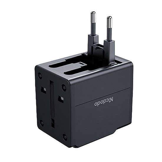 Utazási adapter McDodo CP-4120 2.1A gyorstöltés (CP-4120)