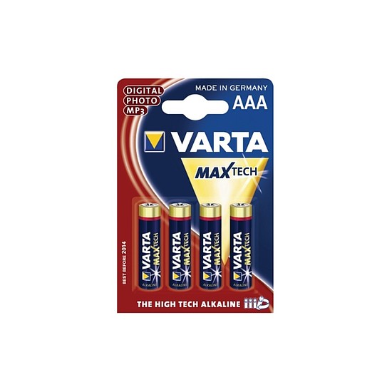 Varta Longlife Max Power mikro elem AAA tartós 4 db/bliszter LR3