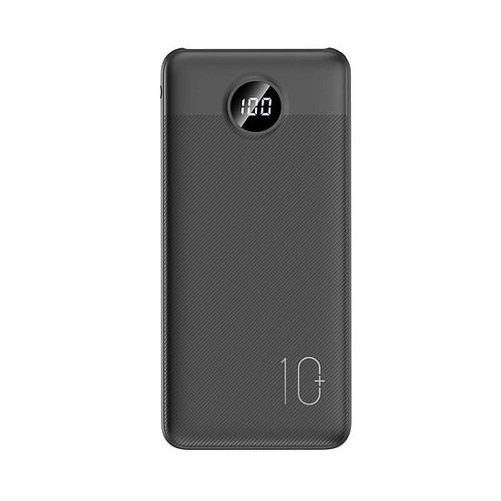 Veger L10S (W1105PD) 10000mAh 20W 2A PD QC3.0 külső akkumulátor - fekete
