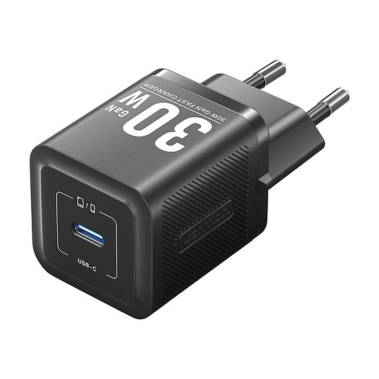 Vention FEZW0-EU USB-C GaN hálózati töltő (30W) (fekete)