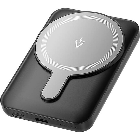 Vention FHSB0 5000mAh 20W mágneses powerbank + USB-A-USB-C kábel (fekete)