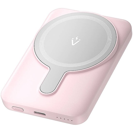 Vention FHSP0 20W mágneses 5000mAh powerbank (rózsaszín)