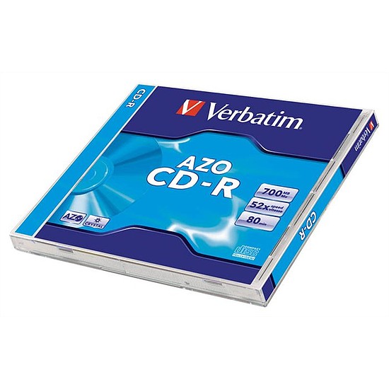 Verbatim DataLife Plus AZO CD-R 700MB 80min 52x CD tok 43327