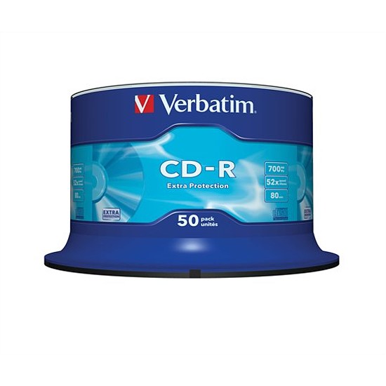 Verbatim DataLife CD-R 700MB 80min 52x henger 50db 43351