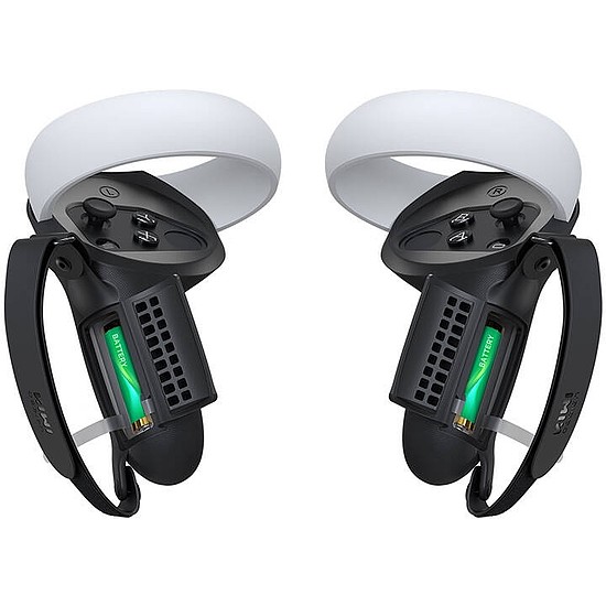 Vezérlőmarkolat akkumulátorajtóval Kiwi Design Q1 PRO-2.2 Meta Quest 2 Blackhez (Q1 PRO-2.2/HJT-320)