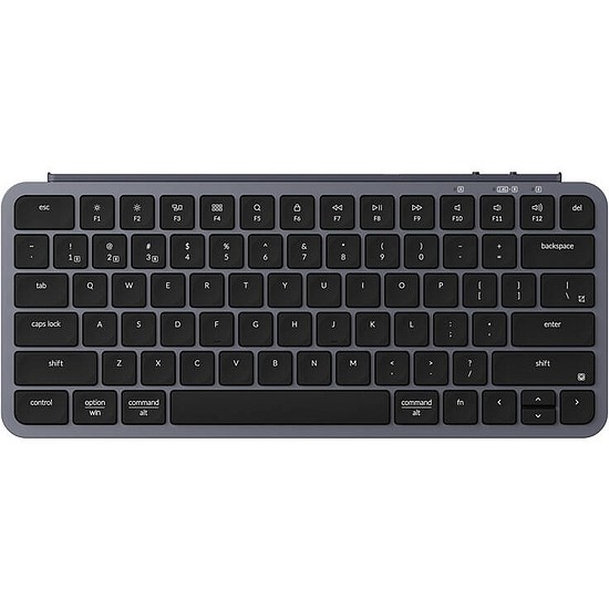 Vezeték nélküli billentyűzet (ANGOL) Ultra Slim Keychron B1 Pro 2.4G (Space Grey) [B1P-K1]