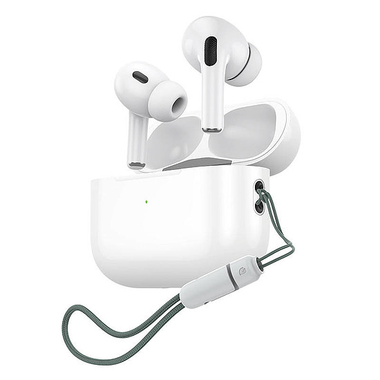 Vezeték nélküli fülhallgató TWS Foneng BL129, indukciós töltéssel, fehér (BL129 White)
