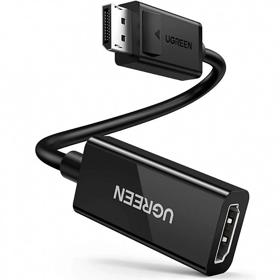 Videoadapter UGREEN MM137, DisplayPort - HDMI, 4K, fekete