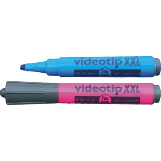 Videotip XXL szövegkiemelő rózsaszín, fénymásolható, faxolható 1-4mm