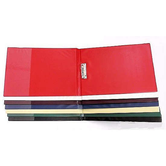 Villámzáras PVC mappa A5 piros