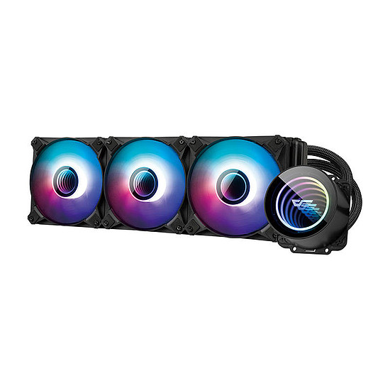 Vízhűtés Darkflash DX360 V2.6 PC ARGB 3x 120x120, fekete (DX360 Black V2.6)