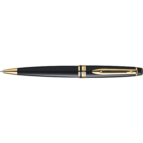 Waterman Expert III GOLYÓSTOLL lakk fekete, arany klipsz S0951700