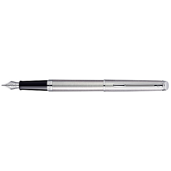 Waterman Hémisphére töltőtoll rozsdamentes acél ezüst klipsz S0920410